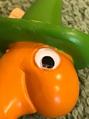Vaulted 2011 Richard Scarry 2.5” LOWLY WORM PVC Action Figure, Excellent, Clean