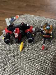 Diaclone Battle Buffalo Incomplete 1982 Takara For Parts Only As Shown