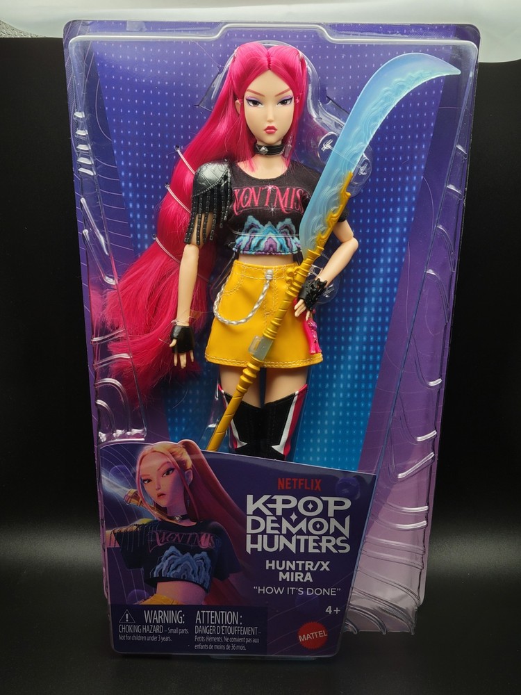 KPop Demon Hunters HUNTR/X Mattel Fashion Dolls “How It’s Done” Muri Doll NRFB