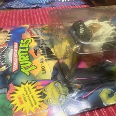 TMNT Universal Studios Monsters Leo as The Wolfman/ Katana starting to separate