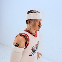 Philadelphia 76ers Allen Iverson #3 Legend Creation 1:9 Scale Action Figure Gift