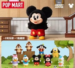 Huey Dewey And Loui-Mickey Family Cute Together Keychain Series Confirmed Figure
