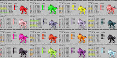 REAPER Event Colors Solids and Combos Ark Survival Ascended PVE