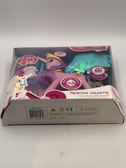 My Little Pony Friendship G4 Magic Princess Celestia Pink Lights Sounds Talking