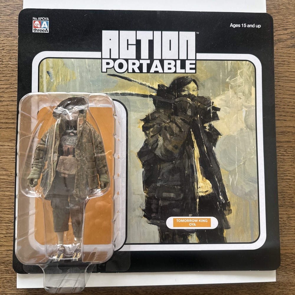 3A Ashley Wood 1/12th Tomorrow King Oya Ono MOC Action Portable