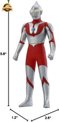 Ultraman Superhero Ultra Hero 500 Series Figure #1 Collectible Toy