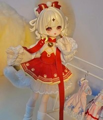 Come4Free Draw Lots Spirit Series 19cm/7.4In Bjd Dressable Action Figure Gift