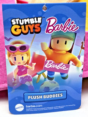 S/2 Barbie Stumble Guys Plush Buddies 8″ Limited Edition Mattel 2024 NWT