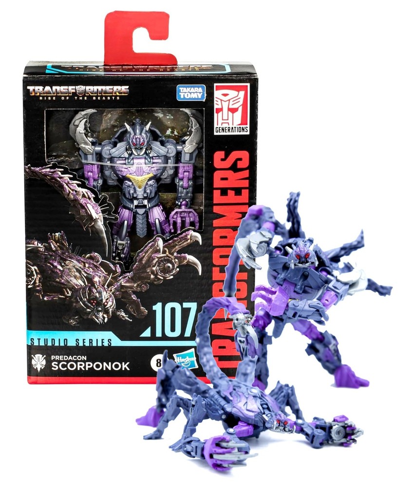 Transformers Generations Studio Series 107 Predacon Scorponok 4.5″ Figure NIB