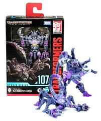 Transformers Generations Studio Series 107 Predacon Scorponok 4.5″ Figure NIB