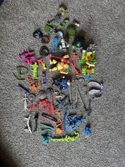 Vintage Teenage Mutant Ninja Turtles Mixed Lot Accessories, Parts Replacements