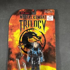 SUB-ZERO MORTAL KOMBAT TRILOGY ACTION FIGURE TOY ISLAND VINTAGE NEW 1996 VIDEO