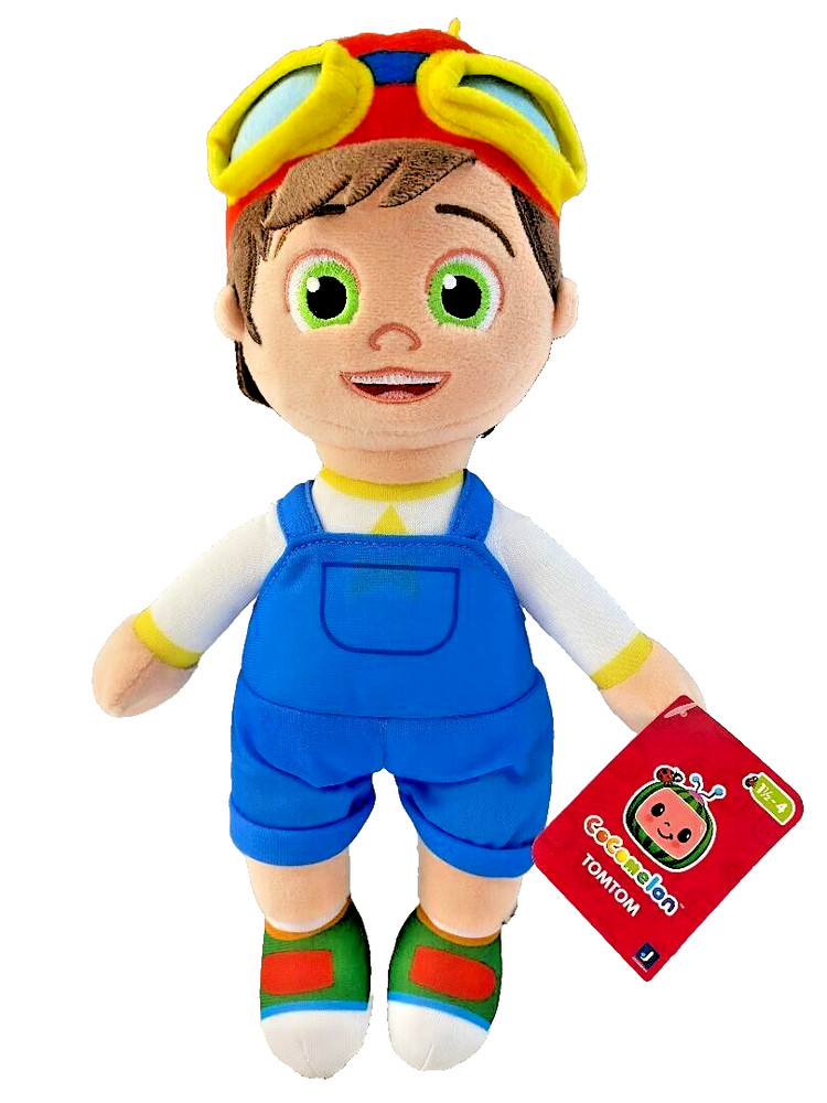 Cocomelon 14 inch Plush TomTom Boy Doll Jazwares. NWT Official