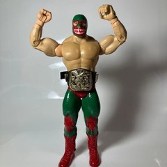 Mil Mascaras Custom Wrestling Figure Belt Included 16.5cm