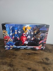 JAKKS Pacific Sonic the Hedgehog 3 Movie Action Figures 4-Pack (Lights Up!)