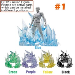 For 1/12 Action SHF Figma Figure Model Stand Holder Tamashii Effect Impact