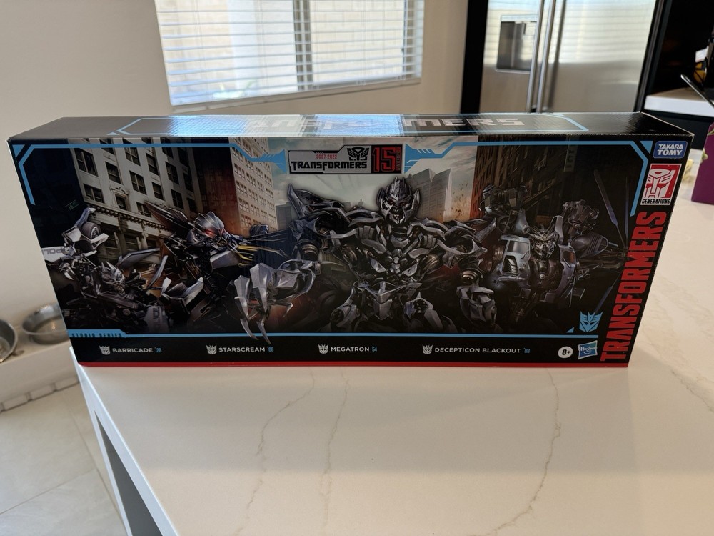 Transformers Toys Studio Series Movie 1 15th Anniversary 4 DECEPTICON Multipack