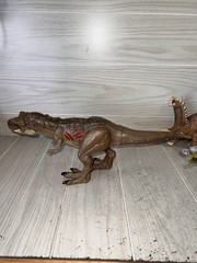 Lot of 8 Jurassic World Dinosaur Figures T Rex Spinosaurus Triceratops
