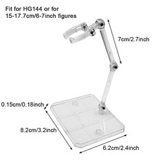 2/6/12/20 Pc 1/144HG/RG Hobby Action Base Gundam Model Stand Hobby Display Stand