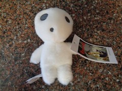 Princess Mononoke Kodama Beanbag Plush 5″ Tree Spirit Studio Ghibli Official NWT