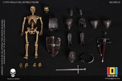 101TOYS ES012 PALM ELF SERIES- Skeleton Medieval Knight C 1/12 6″ ACTION FIGURE