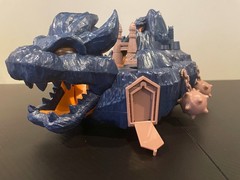 The Super Mario Bros Movie Bowsers Island Castle Playset | Loose | Incomplete