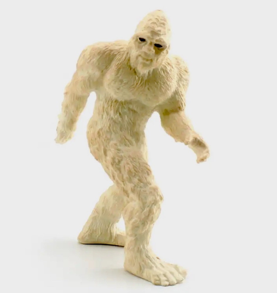 White Bigfoot Sasquatch Yeti Figure 6”