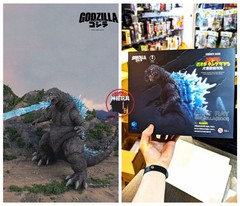 HIYA Exquisite Basic Godzilla 2001 Heat Ray 7″ Action Figure TOHO All-Out Attack