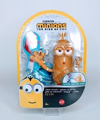 Minions Kevin Villain Smack Rise of Gru Mattel Push Action Figure Toy – NEW