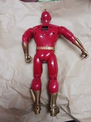 1996 Turbo Man 13 1/2in Action Figure Jingle All The Way Tiger Electronics Works
