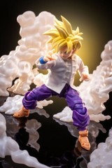 1/12 White Kung Fu Costume Chinese-style Shirt For SHF Son Gohan (No Figure) New