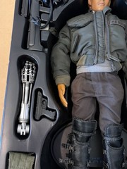 12” 1/6 Hot Toys The Terminator Kyle Reese MMS01 Action Figure RARE T-800 Arnold