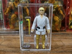 Vintage Star Wars Luke Farmboy Glasslite 1988 Loose Mint AFA 75+