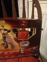 Mega Punch Superman vs. General Zod 10″ Talking Fighting Action Figures New Dama
