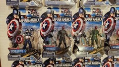 CAPTAIN AMERICA The First Avenger COMPLETE SET LOT Comic, Movie, Concept Figures