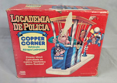ULTRA RARE 1988 Police Academy Copper Corner with BOX JOCSA ARGENTINA