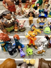 Huge Disney Figure Lot 50+ Moana, Encanto, Bambi, Repunzal, Alice Etc