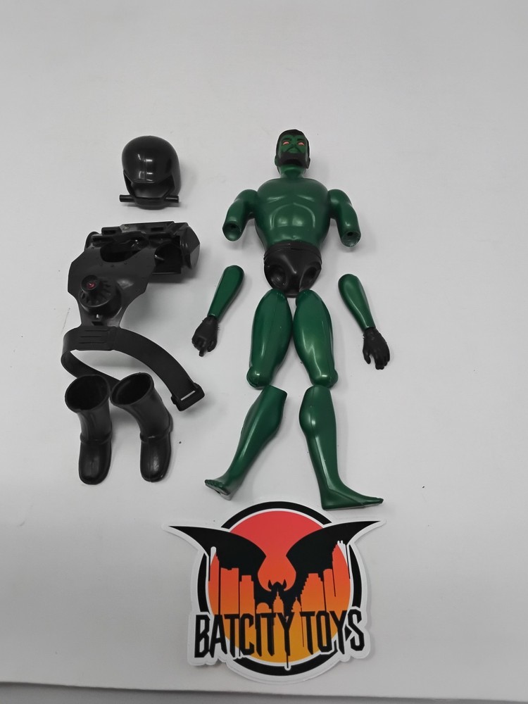 Vintage Hasbro Super Joe 1977 Joe Darkon Helmet Vest Body PARTS Working
