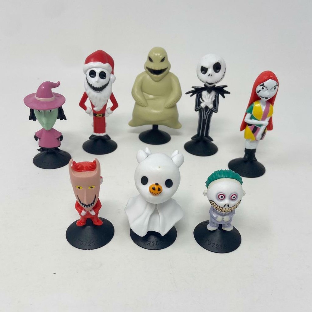 Nightmare Before Christmas Chibi Snapz – Lot of 8 NEW!