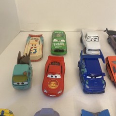 Disney Pixar Cars 37 Mixed Die Cast Vehicle Lot! Race Cars Trucks Forklifts Cars