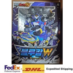 Metal Cardbot W Season 3 BLUE COP W Adult Collectible Figure SAMG + Express Ship