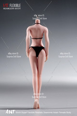 1/12 Female Seamless Body Flexible Pale Medium Bust For 6″ Action Figure Doll