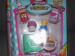 SHOPKINS Chef Club Limited Editon W/PATSY PASTA Pack of 5 SEASON 6 NEW