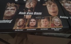 WWE Mattel Legends Series #29 MITB RVD OM ,Curt Henning,Bulldog & Bobby Henning