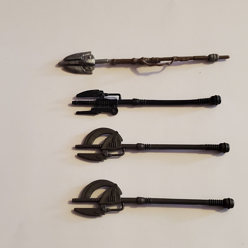 1/18 Action Figure Vibro Lance Axe Lot Custom Fodder 3.75 Joytoy Star Wars
