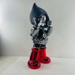 10″ Astro Boy Chrome Hoodie Action Figure Anime Cartoon Japan Figurine Toy USED
