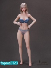 LDDOLL 28M 1/6 Girl Seamless Body Steel Bone For 12″ Female Action Figure Head