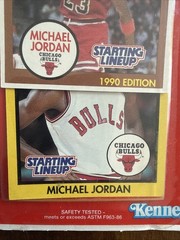 Kenner Starting Lineup Michael Jordan Chicago Bulls 1990 (Cards Moved)