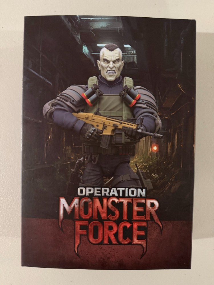 Operation: Monster Force Delta Red Urban Operations Trooper 1/12 Scale Figure