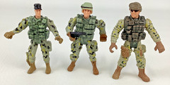 Military Action Adventure 4″ Figure Bundle Lot Soldier Force Corps Combat Army 2